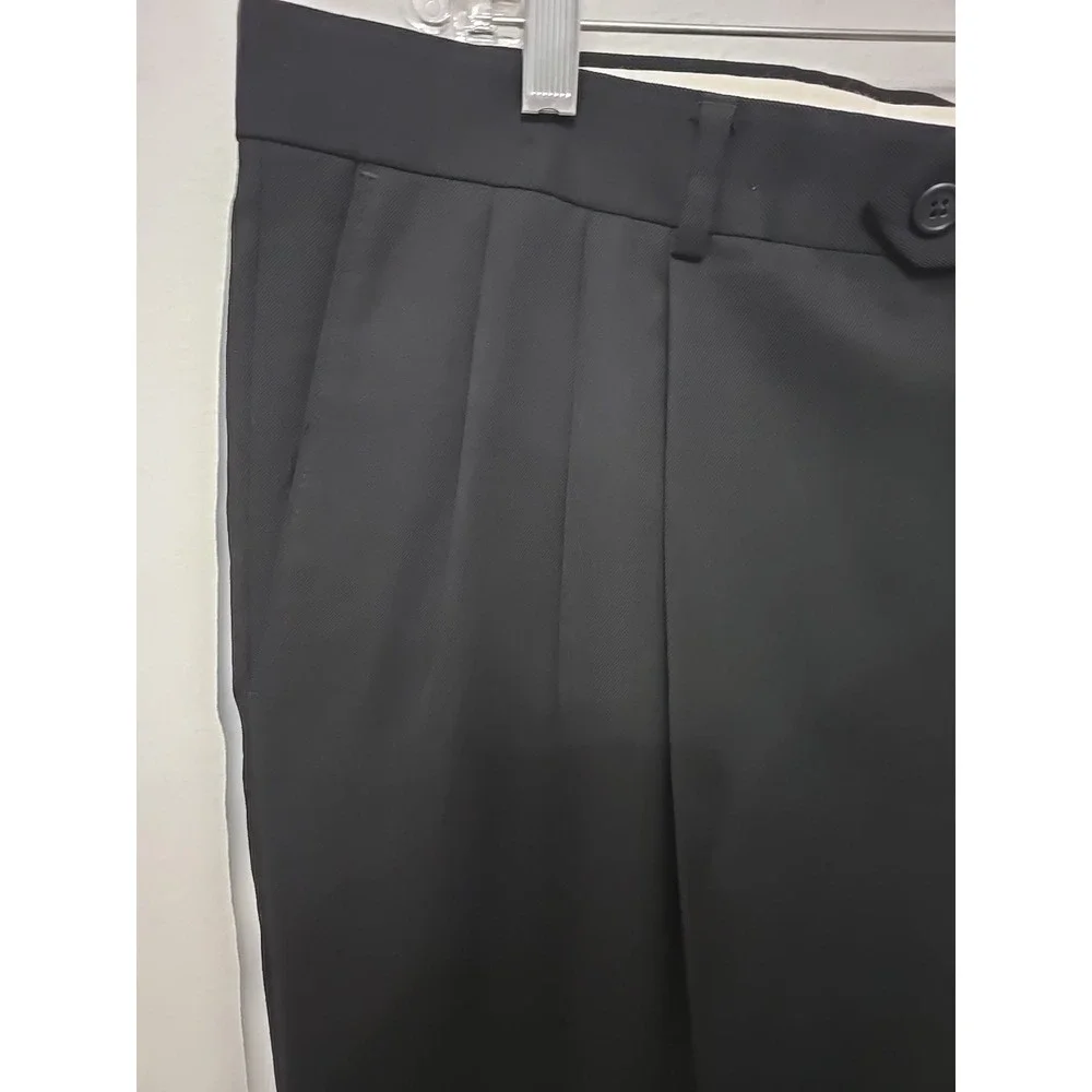 VTG Italy Monsieur By Givenchy Pants Men's 40 x‎ 29 Trousers Pleated Cuffed